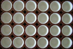 Muffin t�lca Feh�r 24db/lap S�t�s�ll� 125db