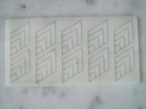 Szilikon Csoki Forma - Rombusz 4x7cm 10db