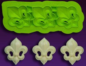C Szilikon Forma - 3 Francia Liliom