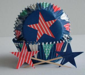 Kapszli - Muffin/besz�r� 24db Hazafias