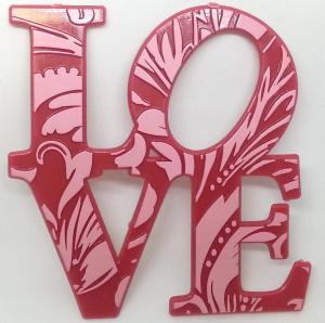 Pick 1db - Love Adorn Piros/Pink