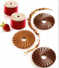 Szilikon forma - Pliss� 23 75mm