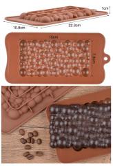 Szilikon Forma - Csokit�bla bubor�k