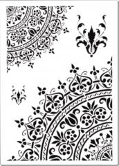 Stencil - Mandala 21x29,5cm