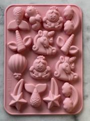 Szilikonforma - Unikornis 14 �reg