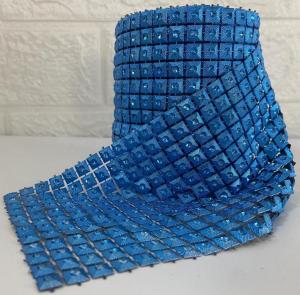 Strassz szalag 4,57m K�k