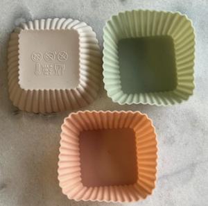 Szilikonforma - Muffin n�gyzet 12db