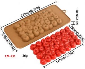 Szilikonforma - Csokit�bla Cseresznye