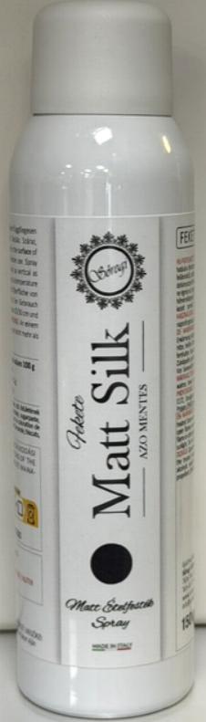 �telfest�k Spray Matt Silk 150ml Fekete